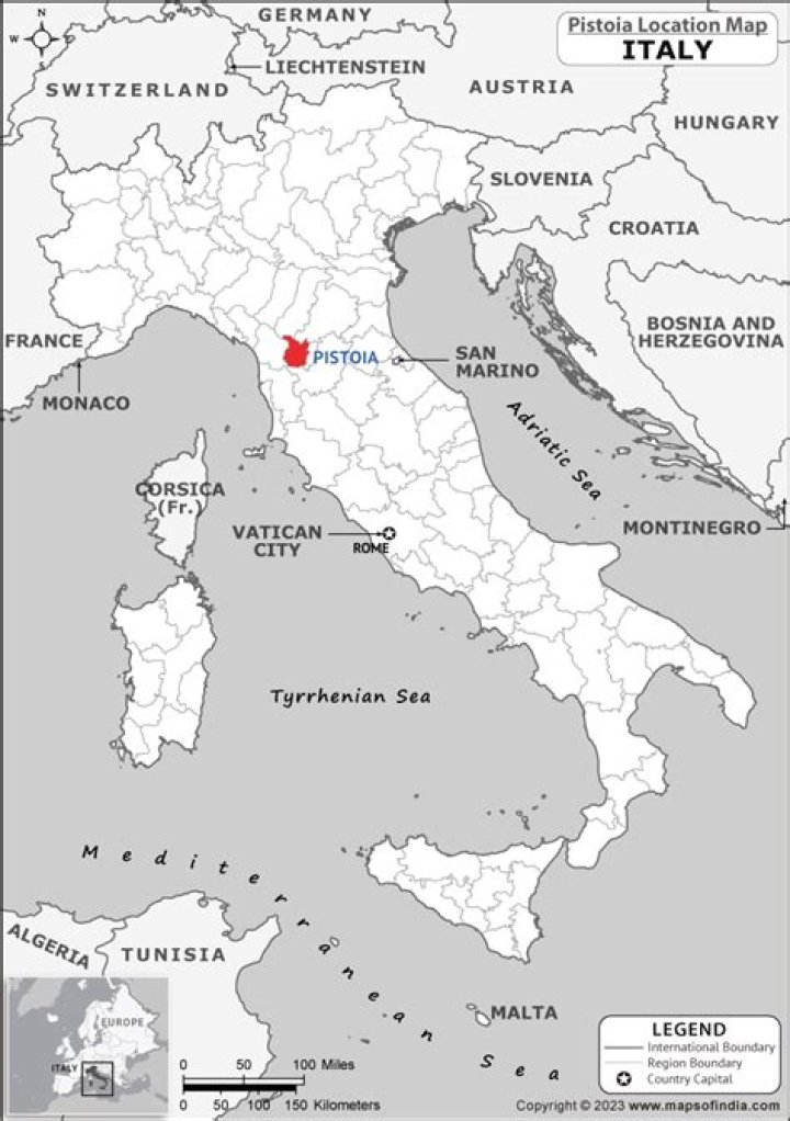 Where is _Pistoia located?