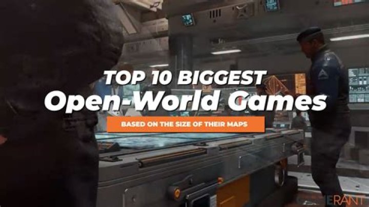 Which open world game has the best map?